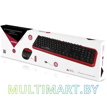 Комплект клавиатура + мышь SmartBuy SBC-620382AG-RK картинка 4
